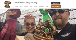 Desktop Screenshot of mnbbqsociety.com